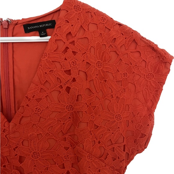 Banana Republic Orange Dress - Picture 2 of 3